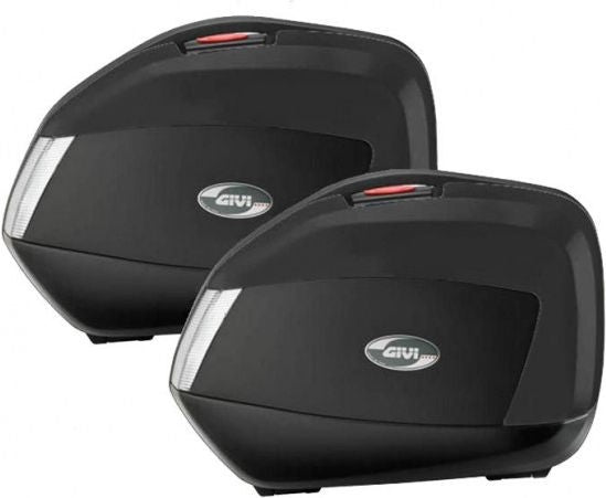 Givi V35NT MonoKey Side Cases, 2 x 35 Liters Bags, Color Black, Clear Reflectors | V35NT