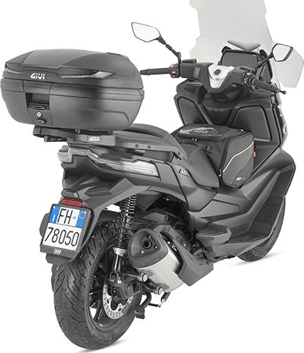 GIVI V45 Monokey® Topcase - black - with transparent reflectors / Max. Payload 10kg | V45NT