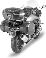 Givi V47NNT Top Case, color Black with carbon pattern finishing and Smoked reflectors, 47 Liters, fits MonoKey plate | V47NNT