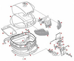 GIVI Suitcase Cover Cover Black | Z46CNM