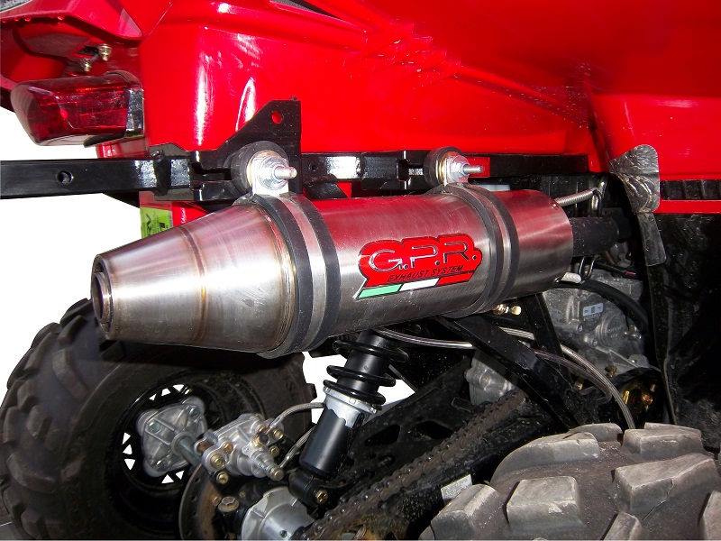 GPR Original For Polaris Scrambler 500 2001/2012 Homologated Slip-On Exhaust Deeptone Atv | ATV.25.DEATV