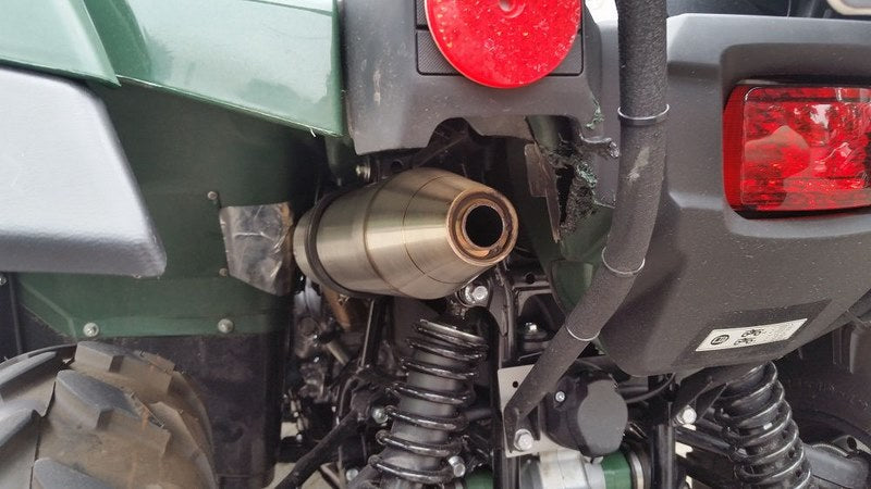 GPR Original For Yamaha Grizzly 550 2007/12 Homologated Slip-On Exhaust Deeptone Atv | ATV.36.DEATV