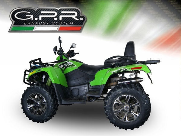 GPR Original For Artic Artic Cat Trv 700 Homologated Slip-On Exhaust Deeptone Atv | ATV.39