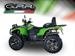 GPR Original For Artic Artic Cat Trv 700 Homologated Slip-On Exhaust Deeptone Atv | ATV.39