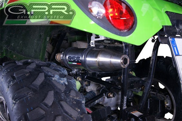 GPR Original For Artic Artic Cat Trv 700 Homologated Slip-On Exhaust Deeptone Atv | ATV.39