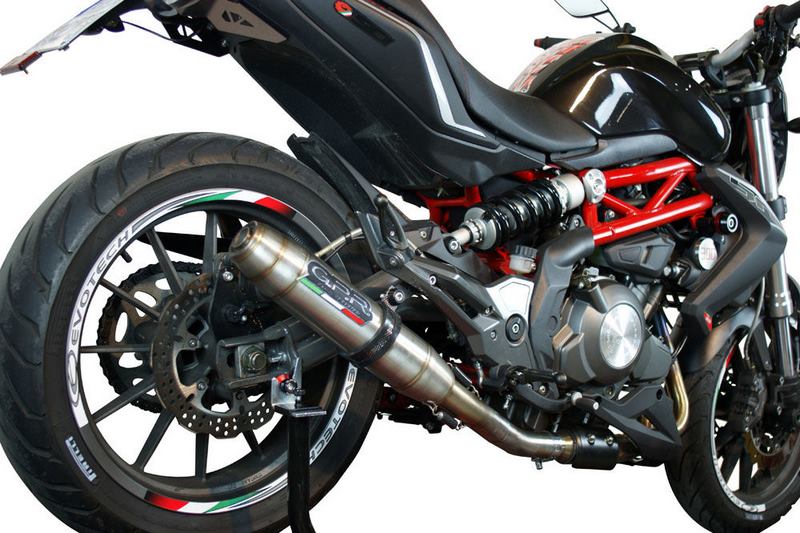 GPR Original For Benelli Bn 302 2017/20 E4 Homologated Slip-On Exhaust Deeptone Inox | BE.19.DE
