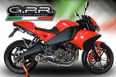 GPR Original For Buell 1125 R - Cr Homologated Silencer With Mid Manifold Powercone Evo | BL.14.PCEV