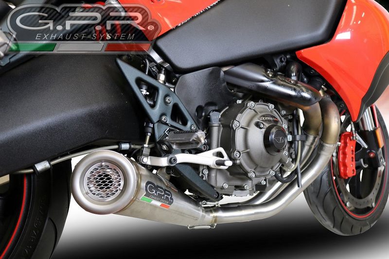 GPR Original For Buell 1125 R - Cr Homologated Silencer With Mid Manifold Powercone Evo | BL.14.PCEV