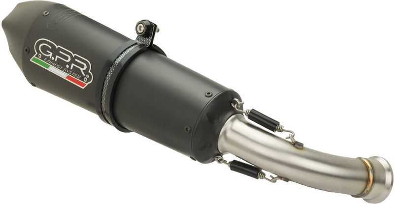 GPR Original For Bmw R 1200 Gs Adv 2005/2010 Homologated Slip-On Exhaust Gpe Ann.Black Titanium | BMW.12.1.GPAN.BLT