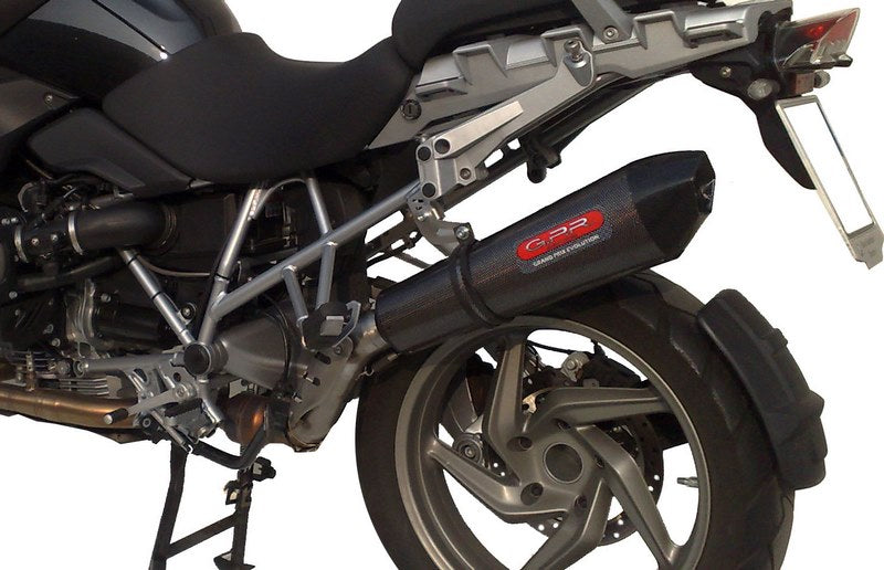 GPR Original For Bmw R 1200 Gs Adv 2010/13 Homologated Slip-On Exhaust Gpe Ann.Poppy | BMW.39.1.GPAN.PO