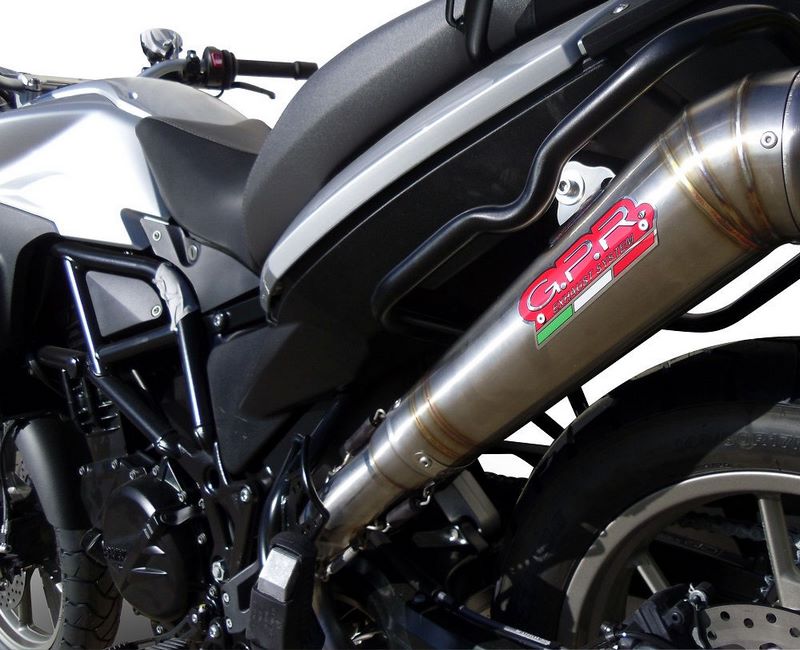 GPR Original For Bmw F 700 Gs 2011/15 Homologated Slip-On Exhaust Powercone Evo | BMW.68.PCEV