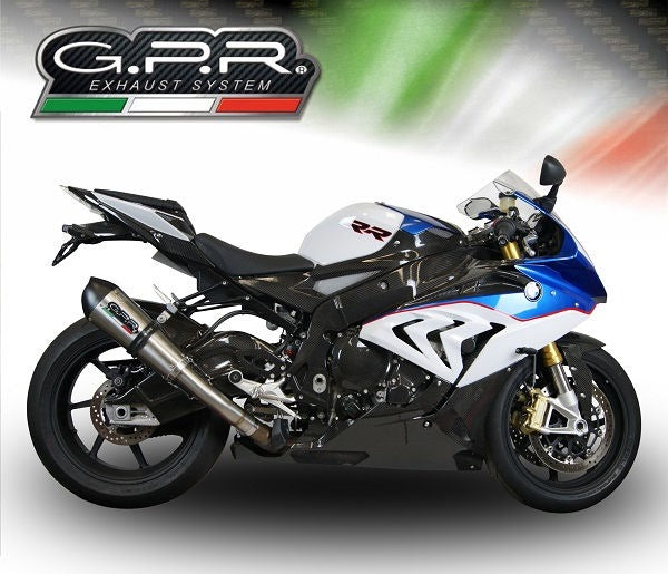 GPR Original For Bmw S 1000 Rr 2015/16 Homologated Slip-On Exhaust M3 Titanium Natural  | BMW.75.M3.TN