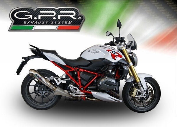 GPR Original For Bmw R 1200 R-Lc 2015/16 Homologated Slip-On Exhaust Powercone Evo | BMW.76.PCEV