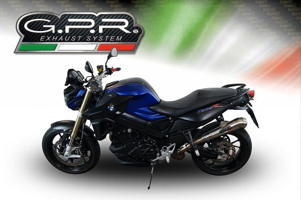 GPR Original For Bmw F 800 R 2015/16 Homologated Slip-On Exhaust Powercone Evo | BMW.79.PCEV