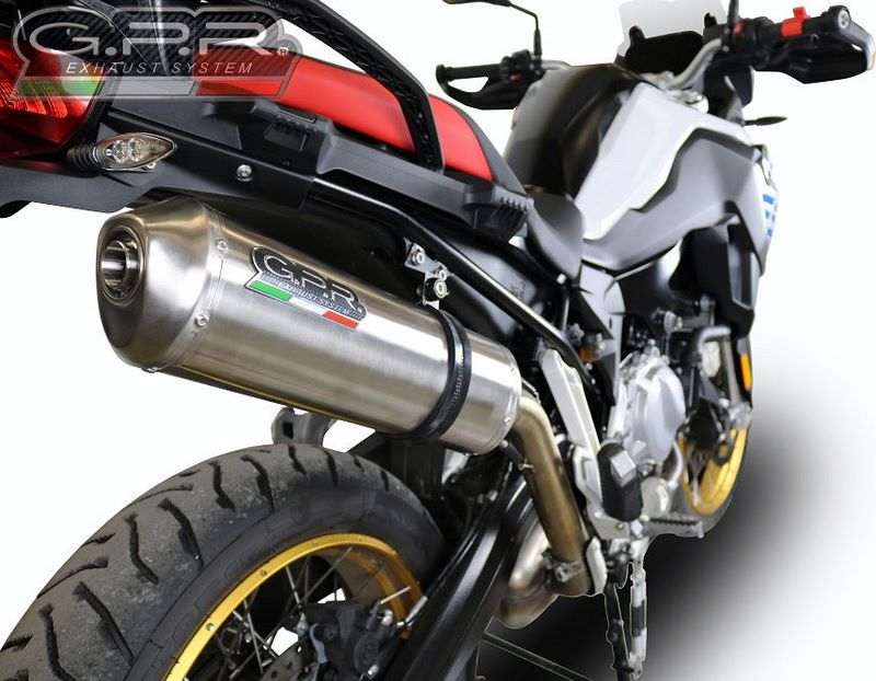 GPR Original For Bmw F 850 Gs - Adventure 2018/20 E4 Homologated Slip-On Exhaust Satinox | BMW.94.SAT