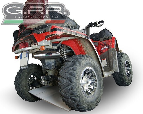 GPR Original For Can Am 400 Passo Corto / Shor Chassis Homologated Full Exhaust Deeptone Atv | CO.ATV.40.DEATV