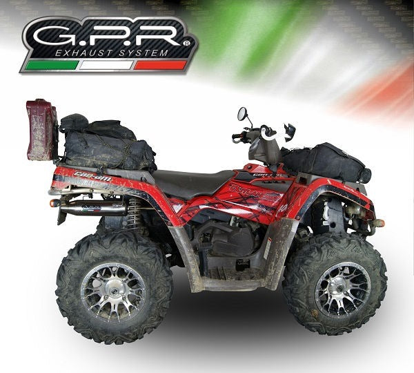 GPR Original For Can Am 330 Passo Corto / Shor Chassis Homologated Full Exhaust Deeptone Atv | CO.ATV.41.DEATV