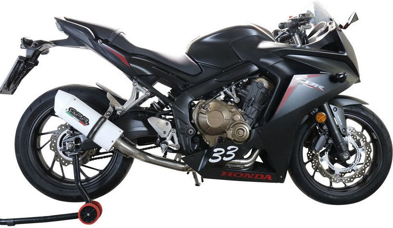 GPR Original For Honda Cbr 650 F 2014/16 Homologated Full Exhaust Catalized Albus Ceramic | CO.H.249.1.CAT.ALB