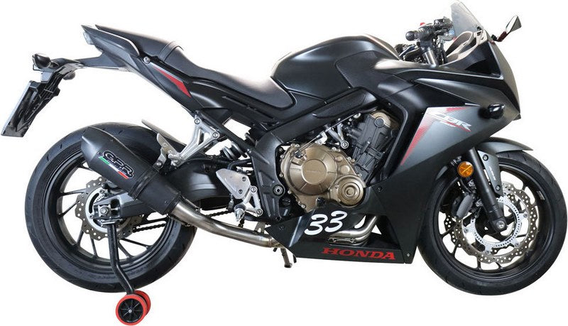 GPR Original For Honda Cbr 650 F 2014/16 Homologated Full Exhaust Catalized Gpe Ann.Black Titanium | CO.H.249.1.CAT.GPAN.BLT