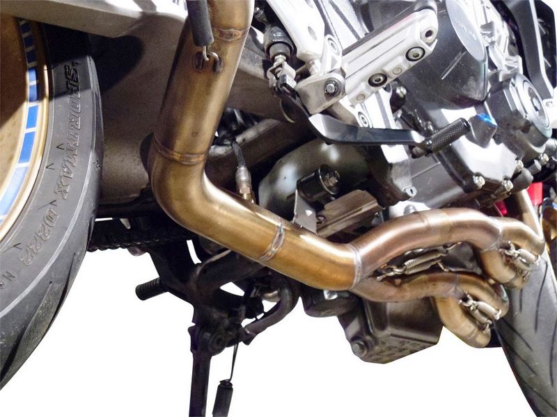 GPR Original For Honda Cbr 650 F 2014/16 Homologated Full Exhaust Deeptone Inox | CO.H.249.1.DE