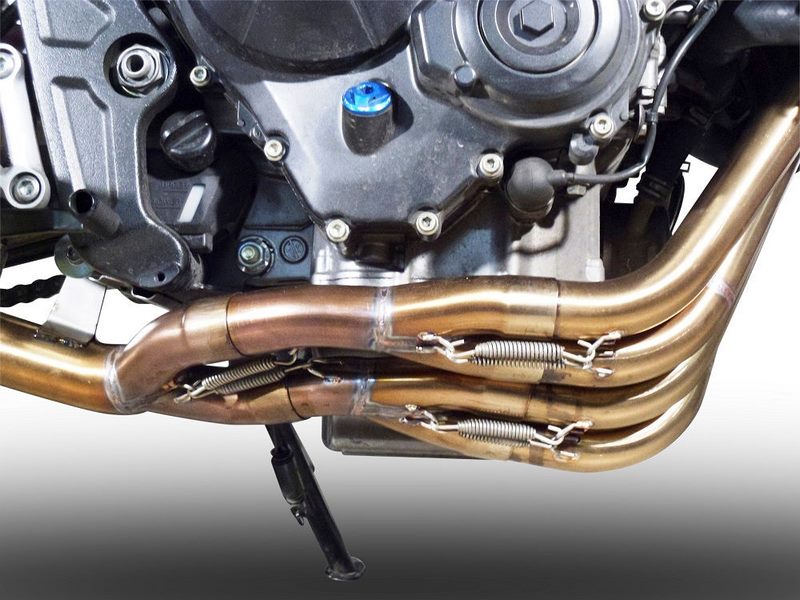 GPR Original For Honda Cb 650 F 2014/16 Homologated Full Exhaust Catalized Albus Ceramic | CO.H.249.CAT.ALB