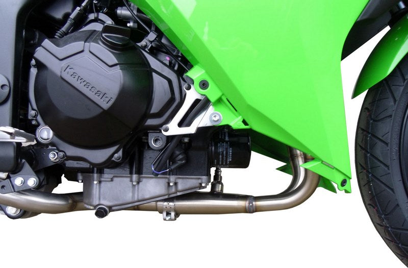 GPR Original For Kawasaki Ninja 300 R 2012/16 E3 Homologated Full Exhaust Catalized M3 Inox  | CO.K.146.M3.INOX
