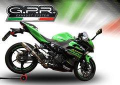 GPR Original For Kawasaki Z 400 2018/20 E4 Racing Full Exhaust Deeptone Inox | CO.K.173.RACE.DE