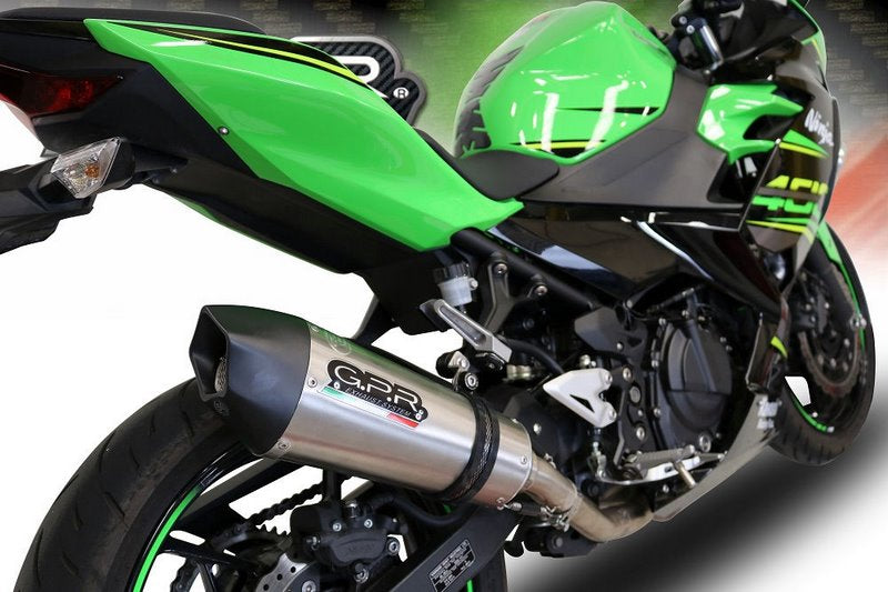 GPR Original For Kawasaki Z 400 2018/20 E4 Racing Full Exhaust Gpe Ann.Titanium | CO.K.173.RACE.GPAN.TO