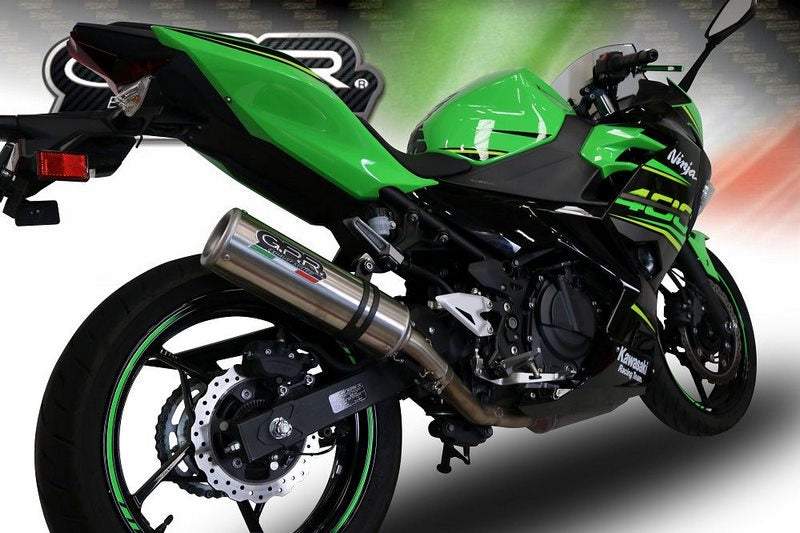 GPR Original For Kawasaki Z 400 2018/20 E4 Racing Full Exhaust M3 Inox  | CO.K.173.RACE.M3.INOX