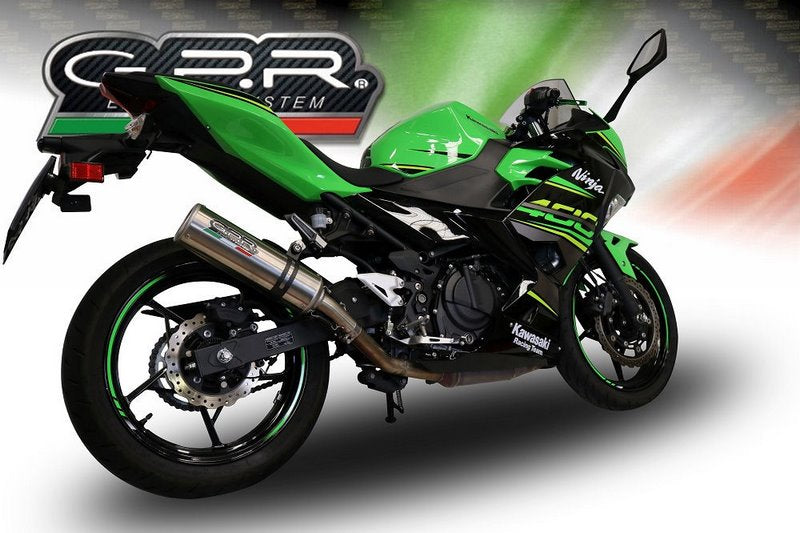 GPR Original For Kawasaki Z 400 2018/20 E4 Racing Full Exhaust M3 Inox  | CO.K.173.RACE.M3.INOX
