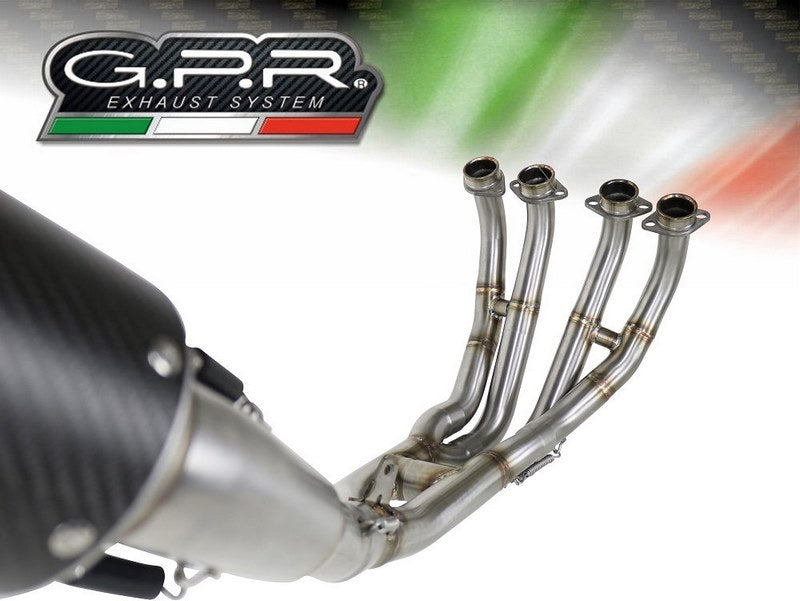 GPR Original For Yamaha Yzf R6 2017/20 Replica Wsbk Racing Full Exhaust M3 Titanium Natural  | CO.Y.197.RACE.M3.TN