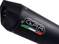 GPR Original For Ducati Hypermotard 821 2013/16 Homologated Slip-On Catalized Furore Nero | D.111.1.CAT.FUNE