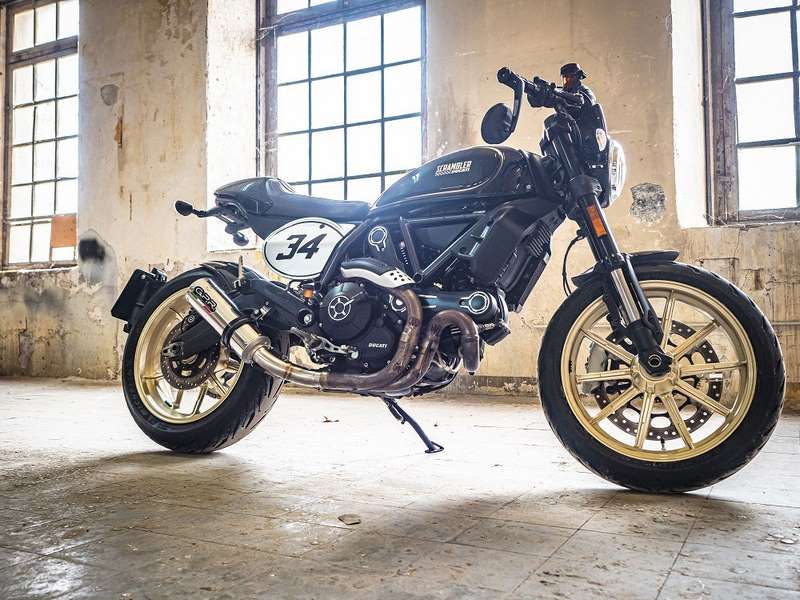 GPR Original For Ducati Scrambler 800 2015/16 Homologated Slip-On Catalized M3 Inox  | D.118.CAT.M3.INOX