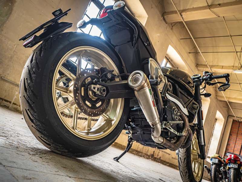 GPR Original For Ducati Scrambler 800 2015/16 Homologated Slip-On Exhaust Powercone Evo | D.118.HOM.PCEV