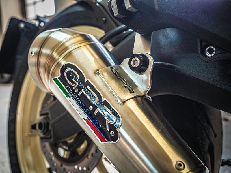 GPR Original For Ducati Scrambler 800 2015/16 Homologated Slip-On Exhaust Powercone Evo | D.118.HOM.PCEV