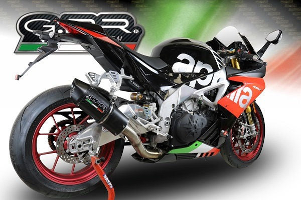 GPR Original For Aprilia Rsv4 1000 2017/18 E4 Homologated Slip-On Catalized Furore Evo4 Nero | E.A65.CAT.FUNE