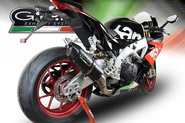 GPR Original For Aprilia Rsv4 1000 2017/18 E4 Homologated Slip-On Catalized Furore Evo4 Nero | E.A65.CAT.FUNE