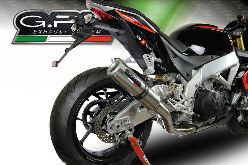 GPR Original For Aprilia Rsv4 1000 2017/18 E4 Homologated Slip-On Catalized M3 Inox  | E.A65.CAT.M3.INOX