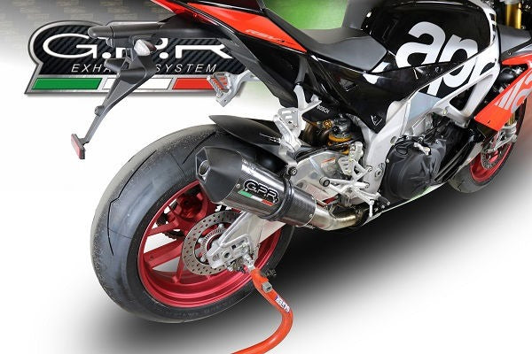 GPR Original For Aprilia Rsv4 1100 2019/20 E4 Homologated Slip-On Catalized Gp Evo4 Poppy | E4.A.73.CAT.GPAN.PO