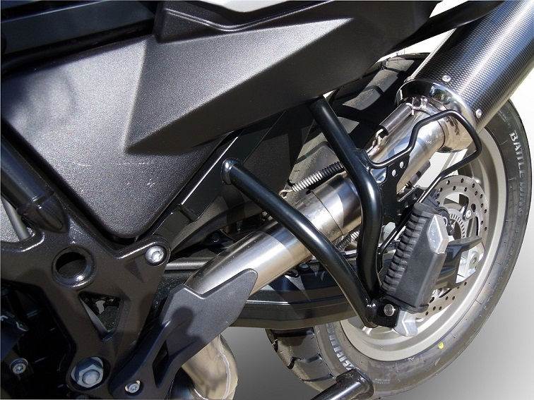 GPR Original For Bmw F 700 Gs 2016/18 E4 Homologated Slip-On Exhaust Gp Evo4 Black Titanium | E4.BM.100.GPAN.BLT