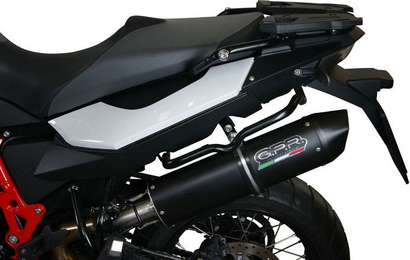 GPR Original For Bmw F 800 Gs 2016/18 E4 Homologated Slip-On Exhaust Furore Evo4 Nero | E4.BM.101.FNE4
