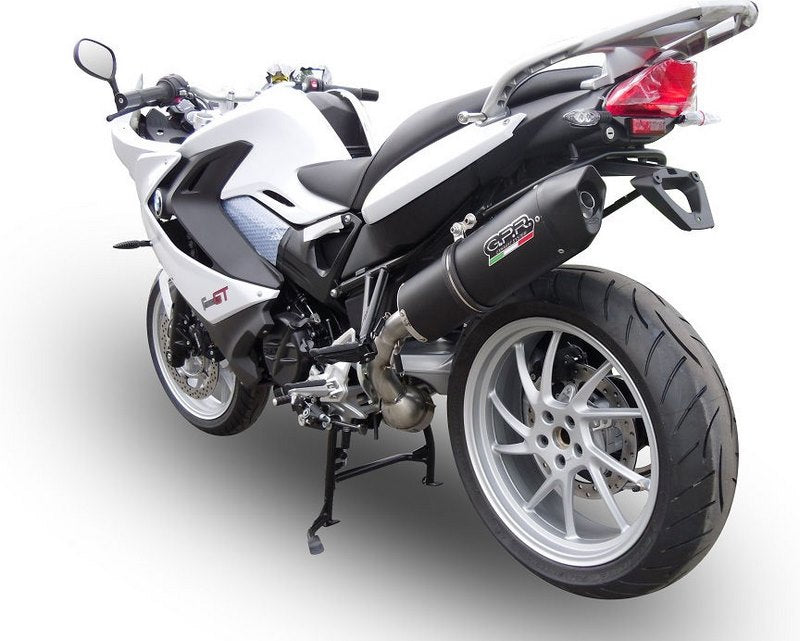 GPR Original For Bmw F 800 Gt 2017/19 E4 Homologated Slip-On Exhaust Furore Evo4 Nero | E4.BM.102.FNE4