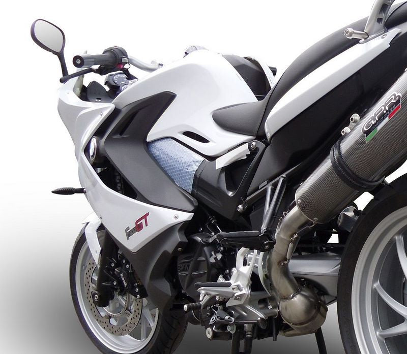 GPR Original For Bmw F 800 Gt 2017/19 E4 Homologated Slip-On Exhaust Gp Evo4 Poppy | E4.BM.102.GPAN.PO