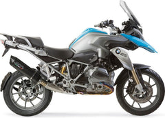 GPR Original For Bmw R 1200 Gs 2017/18 E4 Homologated Slip-On Exhaust Furore Evo4 Nero | E4.BM.103.FNE4