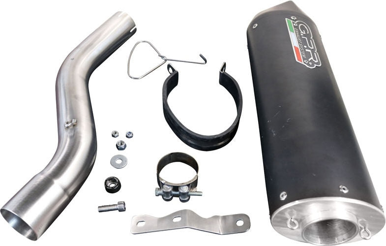 GPR Original For Bmw F 900 Xr/R 2020/21 E5 Homologated Slip-On Exhaust Furore Evo4 Nero | E4.BM.105.FNE4