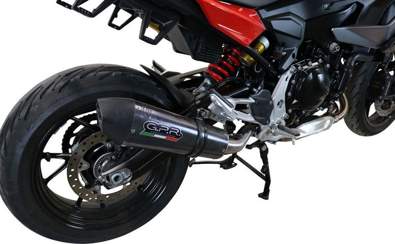 GPR Original For Bmw F 900 Xr/R 2020/21 E5 Homologated Slip-On Exhaust Gp Evo4 Poppy | E4.BM.105.GPAN.PO