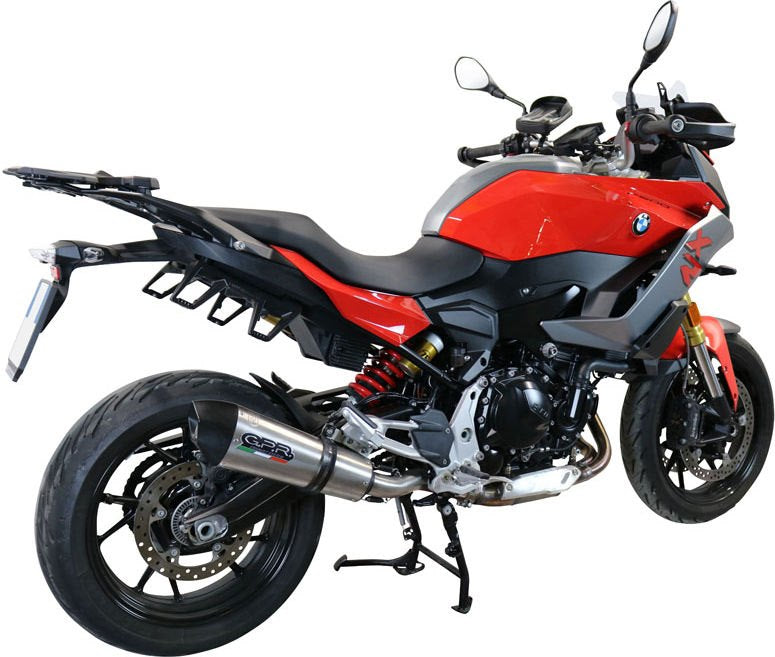 GPR Original For Bmw F 900 Xr/R 2020/21 E5 Homologated Slip-On Exhaust Gp Evo4 Titanium | E4.BM.105.GPAN.TO