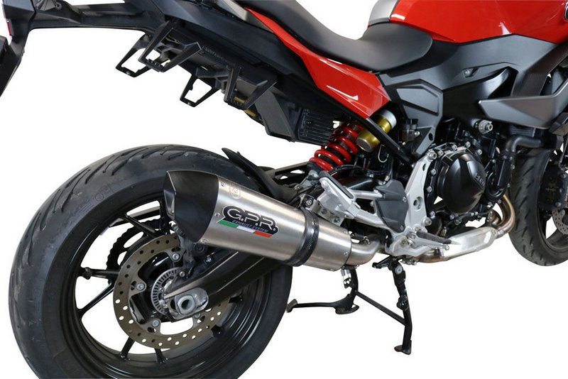 GPR Original For Bmw F 900 Xr/R 2020/21 E5 Homologated Slip-On Exhaust Gp Evo4 Titanium | E4.BM.105.GPAN.TO