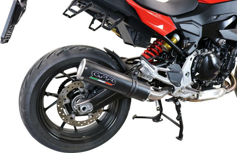 GPR Original For Bmw F 900 Xr/R 2020/21 E5 Homologated Slip-On Exhaust M3 Black Titanium  | E4.BM.105.M3.BT