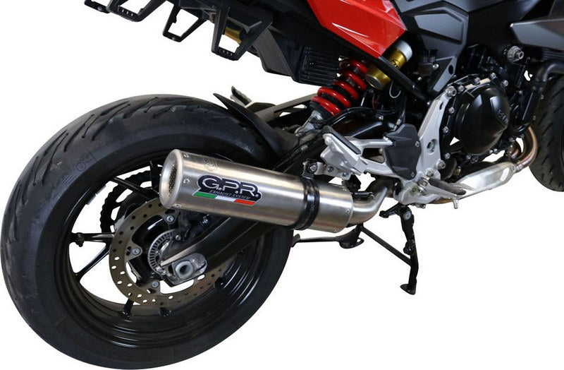 GPR Original For Bmw F 900 Xr/R 2020/21 E5 Homologated Slip-On Exhaust M3 Inox  | E4.BM.105.M3.INOX